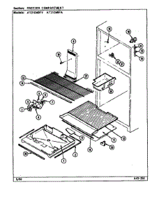 Freezer Compartment parts for Admiral Top-Mount Refrigerator AT21EM9FV/DA79A from AppliancePartsPros.com