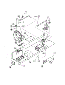 Dispenser parts for Alliance Laundry Center ATE50FGP171TW01 from AppliancePartsPros.com