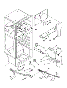 Liner Parts parts for Amana Top-Mount Refrigerator ATF1833MRB00 from AppliancePartsPros.com
