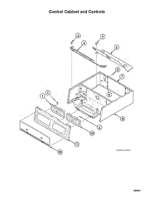 Control Cabinet / Controls parts for Speed Queen Laundry Center ATGE9AGP113TW01 from AppliancePartsPros.com