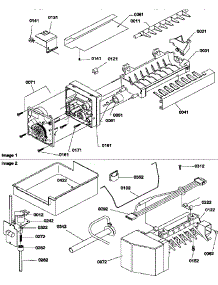 Ice Maker Assembly And Parts parts for Amana Top-Mount Refrigerator ATS518SW-P1183713WW from AppliancePartsPros.com