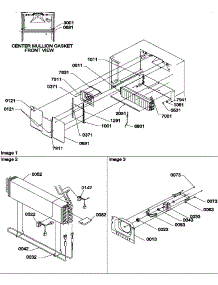 Evaporator And Fan Motor Assemblies parts for Amana Top-Mount Refrigerator ATS518SW-P1183714WW from AppliancePartsPros.com