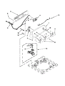 Controls And Water Inlet Parts parts for Admiral Washer ATW4676BQ0 from AppliancePartsPros.com
