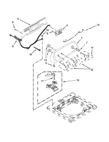 Controls And Water Inlet Parts parts for Admiral Washer ATW4676BQ1 from AppliancePartsPros.com