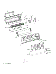 Room Air Conditioner parts for  Air Handler AW09ES2VHA from AppliancePartsPros.com