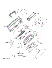 Room Air Conditioner parts for  Air Handler AW09TE2VHA1 from AppliancePartsPros.com