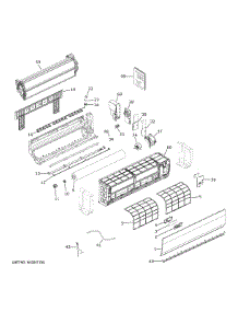 Room Air Conditioner parts for  Air Handler AW18ES2VHB from AppliancePartsPros.com