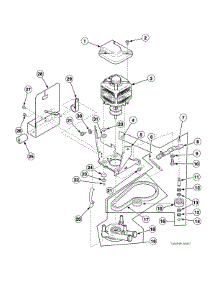 Motor / Mounting Bracket / Belt / Pump / Idler parts for Alliance Washer AWN432SP113TW04 from AppliancePartsPros.com