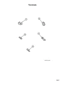 Terminals parts for Speed Queen Washer AWNE92SP113TW01-START-S#1501 from AppliancePartsPros.com