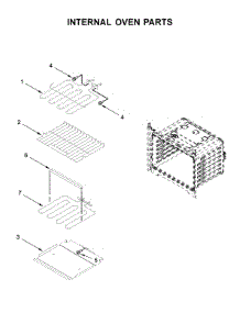 Internal Oven Parts parts for Amana Electric Wall Oven AWO6317SFS02 from AppliancePartsPros.com