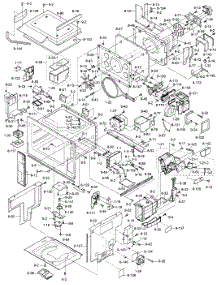 Oven Assy parts for Sharp Microwave/Hood Combo AX-1200S from AppliancePartsPros.com