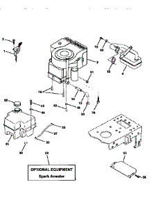 Engine parts for Wizard Front-Engine Lawn Tractor AYP7159A69 from AppliancePartsPros.com