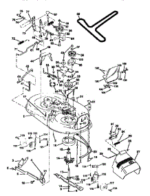 Mower Deck parts for Wizard Front-Engine Lawn Tractor AYP7159A69 from AppliancePartsPros.com