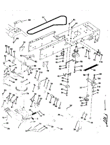 Drive parts for Western Auto Front-Engine Lawn Tractor AYP7167A79 from AppliancePartsPros.com