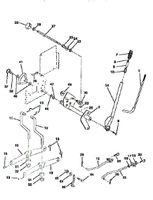 Lift parts for Western Auto Front-Engine Lawn Tractor AYP8186A79 from AppliancePartsPros.com