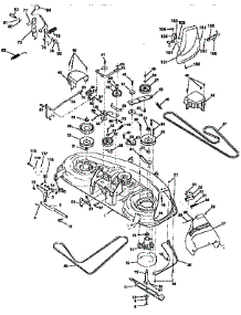 Mower Deck parts for Western Auto Front-Engine Lawn Tractor AYP8186A79 from AppliancePartsPros.com