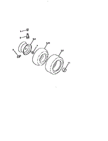 Wheels And Tires parts for Western Auto Front-Engine Lawn Tractor AYP8188A79 from AppliancePartsPros.com