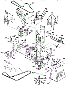 Mower Deck parts for Western Auto Front-Engine Lawn Tractor AYP8228A79 from AppliancePartsPros.com
