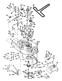 Mower Deck parts for Western Auto Front-Engine Lawn Tractor AYP9149A79 from AppliancePartsPros.com