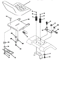 Seat Assembly parts for Western Auto Front-Engine Lawn Tractor AYP9149C79 from AppliancePartsPros.com