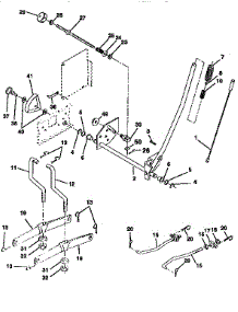 Lift parts for Western Auto Front-Engine Lawn Tractor AYP9158A79 from AppliancePartsPros.com