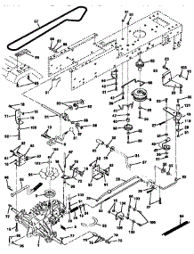 Drive parts for Western Auto Front-Engine Lawn Tractor AYP9159B69 from AppliancePartsPros.com