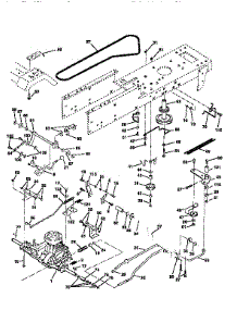 Drive parts for Western Auto Front-Engine Lawn Tractor AYP9167A79 from AppliancePartsPros.com