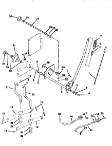 Lift parts for Western Auto Front-Engine Lawn Tractor AYP9167A79 from AppliancePartsPros.com