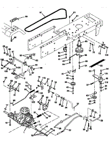 Drive parts for Western Auto Front-Engine Lawn Tractor AYP9182A79 from AppliancePartsPros.com