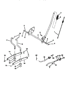 Lift parts for Western Auto Front-Engine Lawn Tractor AYP9182B79 from AppliancePartsPros.com