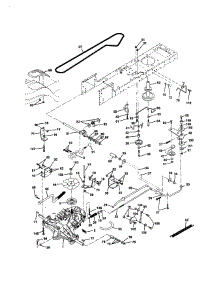 Drive parts for Western Auto Front-Engine Lawn Tractor AYP9187B89 from AppliancePartsPros.com