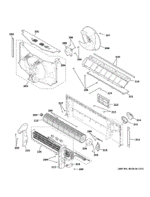 Motor & Chassis Parts parts for Ge Room Air Conditioner AZ45E12DACW6 from AppliancePartsPros.com