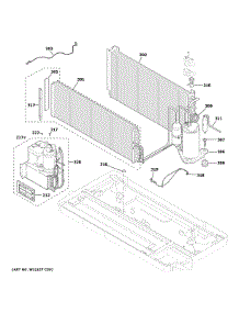 Sealed System parts for Ge Room Air Conditioner AZ45E12DBMW6 from AppliancePartsPros.com