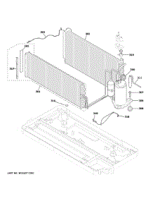 Sealed System parts for Ge Room Air Conditioner AZ45E15EACW6 from AppliancePartsPros.com