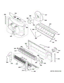 Motor & Chassis Parts parts for Ge Room Air Conditioner AZ65H12EBMW6 from AppliancePartsPros.com