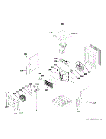 Motor & Chassis Parts parts for Ge Room Air Conditioner AZ95E18DACK1 from AppliancePartsPros.com
