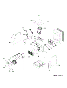 Motor & Chassis Parts parts for Ge Room Air Conditioner AZ9VH12DBMH1 from AppliancePartsPros.com