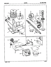 Ice Cream Maker parts for Admiral Side-By-Side Refrigerator AZS22000/5L60A from AppliancePartsPros.com