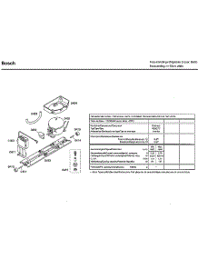 Compressor parts for Bosch Bottom-Mount Refrigerator B11CB50SSS/08 from AppliancePartsPros.com