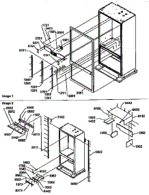 Ladders And Light Shields parts for Amana Bottom-Mount Refrigerator B136CAL1-P1197503W from AppliancePartsPros.com