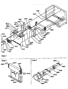 Evaporator Area parts for Amana Bottom-Mount Refrigerator B136CAL1-P1197503W from AppliancePartsPros.com