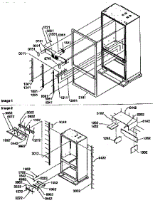 Ladders And Light Shields parts for Amana Bottom-Mount Refrigerator B136CAL3-P1197501W from AppliancePartsPros.com