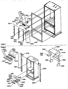 Ladders And Light Shields parts for Amana Bottom-Mount Refrigerator B136CAR1-P1197504W from AppliancePartsPros.com