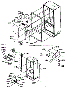 Ladders And Light Shields parts for Amana Bottom-Mount Refrigerator B136CAR3-P1197502W from AppliancePartsPros.com