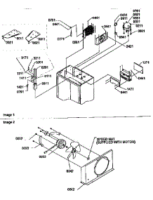 Top Hinge / Condenser / Compressor parts for Amana Bottom-Mount Refrigerator B136CAR3-P1197502W from AppliancePartsPros.com