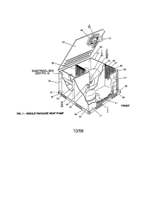 Single Package Heat Pump parts for York Central Air Conditioner B1HA030A06 from AppliancePartsPros.com