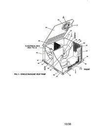 Single Package Heat Pump parts for York Central Air Conditioner B1HH042A46 from AppliancePartsPros.com