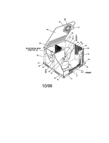 Single Package Heat Pump parts for York Central Air Conditioner B1HH048A46 from AppliancePartsPros.com