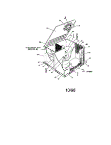 Single Package Heat Pump parts for York Central Air Conditioner B1HH060A58 from AppliancePartsPros.com