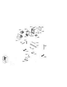 Ice Maker parts for Bosch Bottom-Mount Refrigerator B26FT50SNS/01 from AppliancePartsPros.com